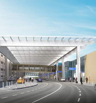 Omaha Airport Authority Kicks Off Build OMA with Terminal Drive & Canopy Project