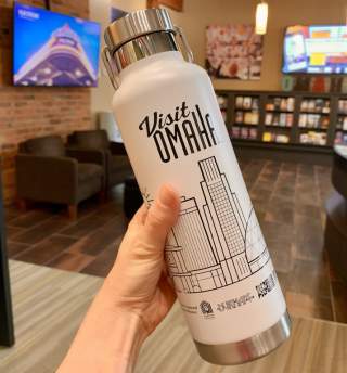 Visit Omaha Savings Pack Water Bottle