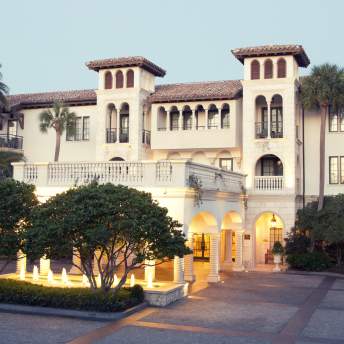Front View Of The Cloister at Sea Island