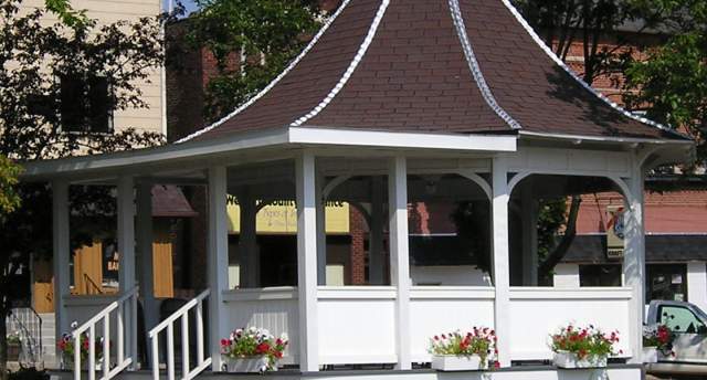 Downtown Athens WI Gazebo
