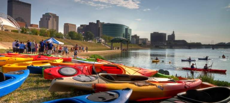 kayaks