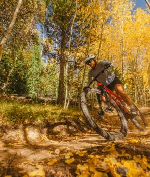 Mountain Biking on Casper Mountain