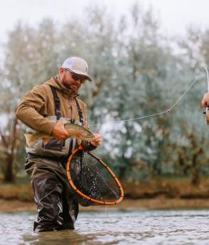 Fishing the North Platte River