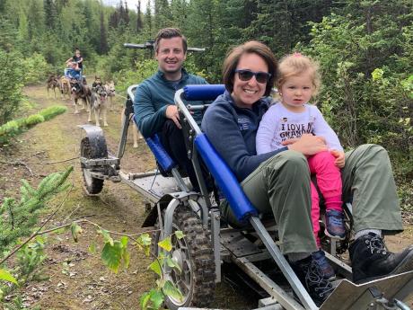 Summer Sled Ride