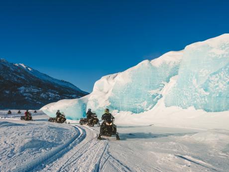 Knik Glacier Snow Mobile Adventures