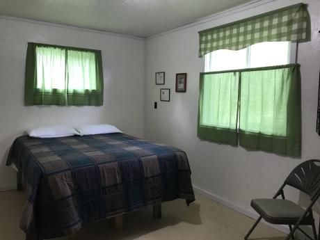 Cabin and bedroom interiors