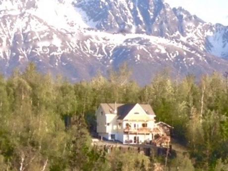 View with mountains