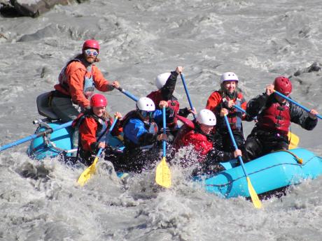 Matanuska River Lions Head Whitewater Rafting
