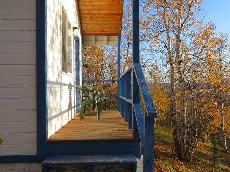 Front Porch of Standard Cabin
