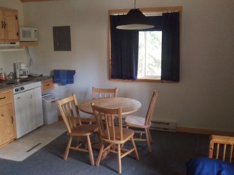 Two room cabin Kitchenette