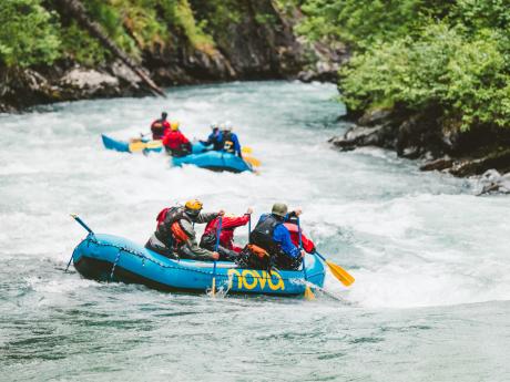 Six Mile Creek Whitewater Rafting
