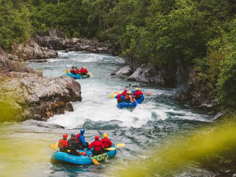 Six Mile Creek Whitewater Rafting