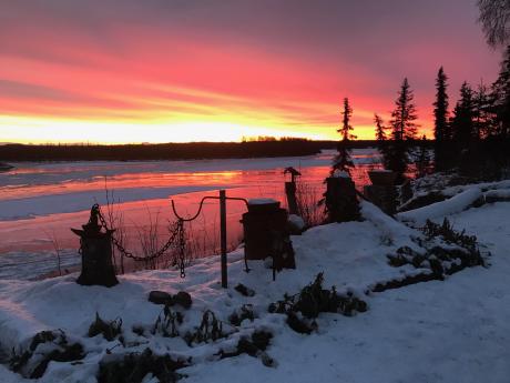 Sunrise winter