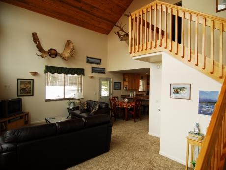 Chalet living area