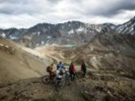 Heli biking