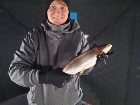 Woman and Fish