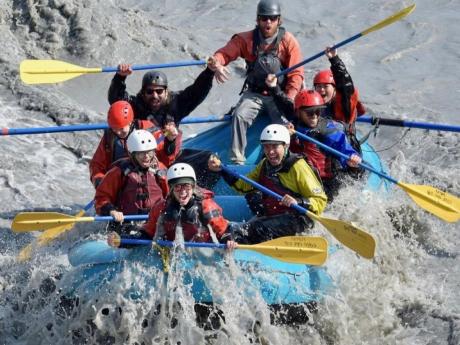 Matanuska River Lions Head Whitewater Rafting