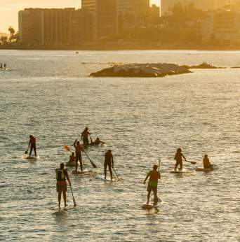 Paddle surf en Benalmádena