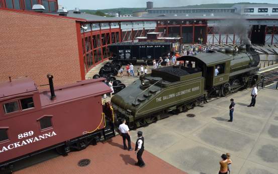 Steamtown National Historic Site in Scranton, PA
