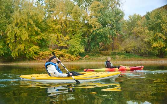kayaking