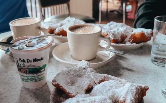 Beignets from Cafe du Monde