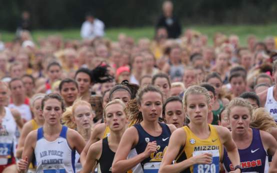 Women's Race Close Up