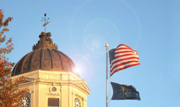 Courthouse Dome and Fish