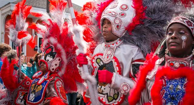 Black Masking / Mardi Gras Indians Uptown Super Sunday