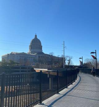 Bicentennial Bridge to Adrian's Island
