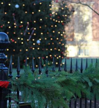 Gingerbread House with Santa & Mrs. Claus