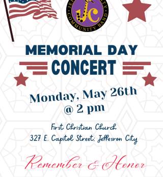 Jefferson City Community Band Memorial Day Concert