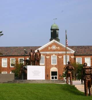 Soldier's Memorial Plaza at Lincoln University