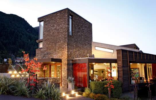 Outside view of Queenstown Park Boutique Hotel
