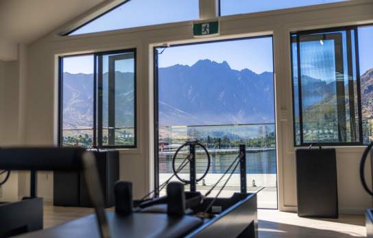 Hustle & Flow Reformer Pilates Queenstown Marina in summer