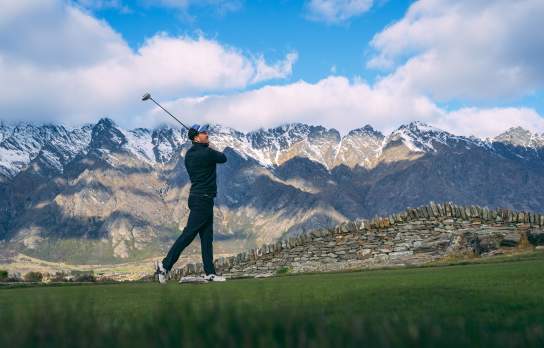 Golf at Jack's Point and Spring Snow on The Remarkables