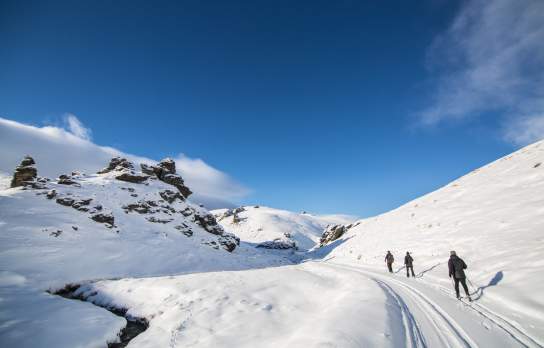 Perfect Cross Country Skiing Conditions at the Snow Farm