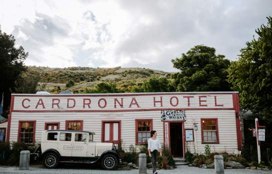 The exterior of Cardrona Hotel in Wānaka