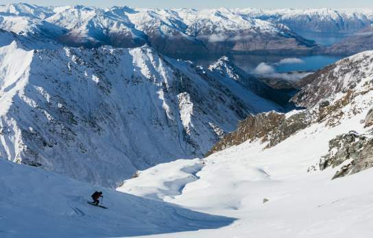 Heli-skiing with Southern Lakes Heli Ski