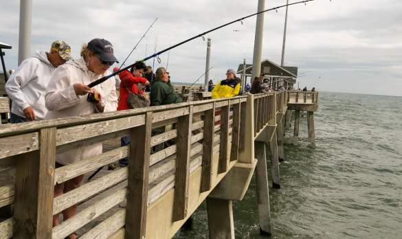 Jennette's Pier fishing