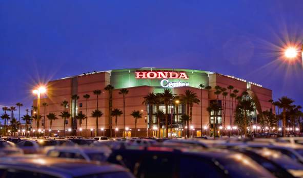 Honda Center Night
