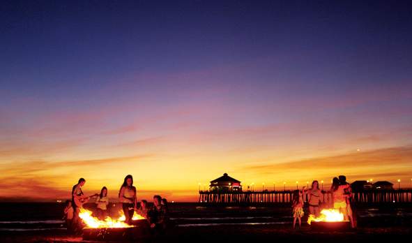 Huntington Beach Leisure Bon Fire