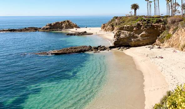 A beautiful California beach