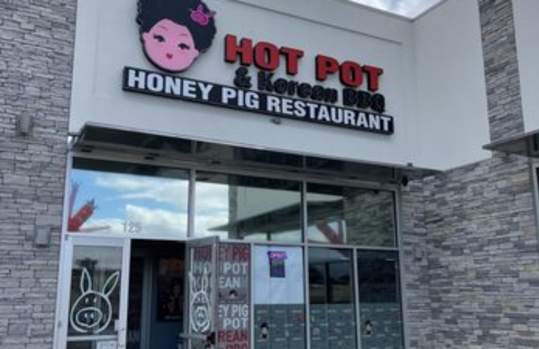 Honey Pig Hot Pot + Korean Barbeque