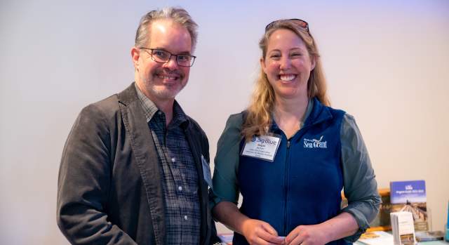 John and Abigail at Big Blue Conference