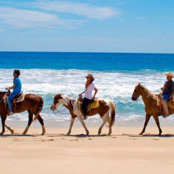 Horseback Riding on Beach