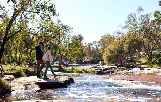Noble Falls in Gidgegannup, Perth Hills