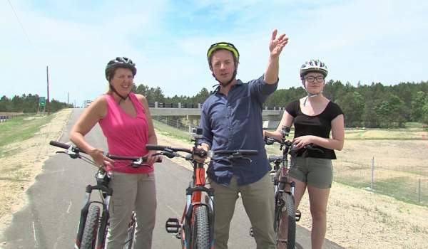 Video Thumbnail - youtube - Great Getaways: Family Biking (Grayling Bicycle Turnpike - Grayling MI)