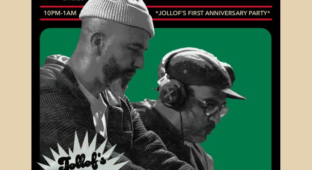 Jollof Anniversary Party with Rare Groove