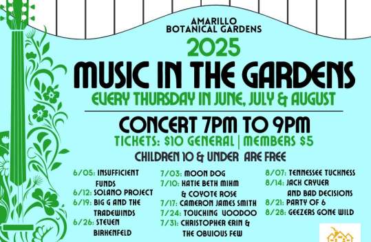 Music in the Gardens Concert Series