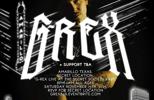 SECRET SOCIETY G-REX RAVE